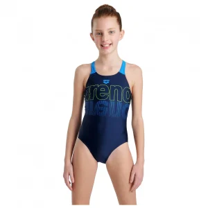 Arena – Girl’s V Back Graphic – Maillot De Bain Large choix en ligne 14