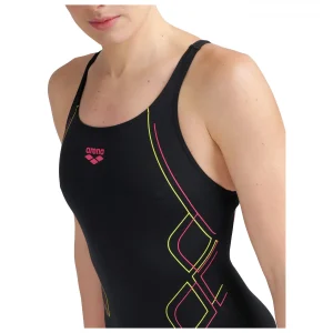 Arena – Women’s V Back Graphic Maxlife Eco – Maillot De Bain soldes pas cher 18