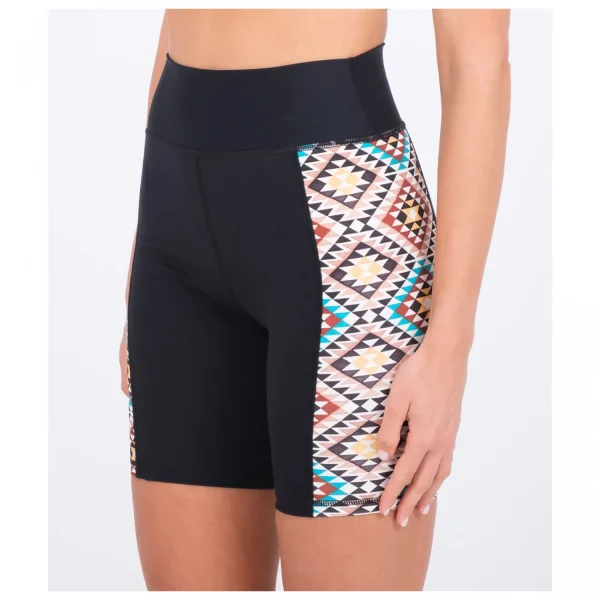 soldes luxe Hurley – Women’s Mosaic Geo Long Line Surf Short – Bas De Maillot 3