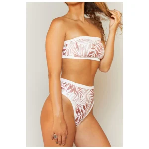 Hurley – Women’s Party Palm Rib High Waist Moderate Bottom – Bas De Maillot guranteed de qualité 11