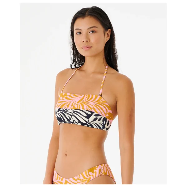 Prestation Et Rapide Rip Curl – Women’s Afterglow Swirl Bandeau – Haut De Maillot 5