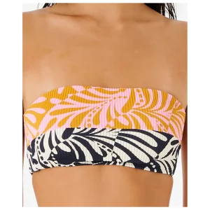 Prestation Et Rapide Rip Curl – Women’s Afterglow Swirl Bandeau – Haut De Maillot 18