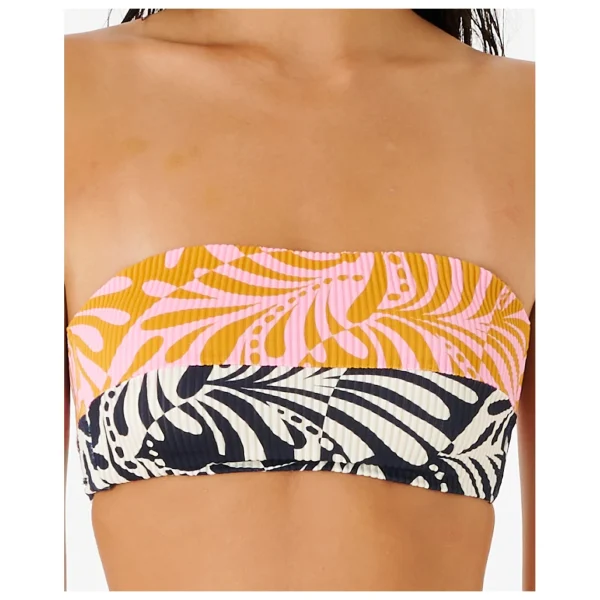 Prestation Et Rapide Rip Curl – Women’s Afterglow Swirl Bandeau – Haut De Maillot 7