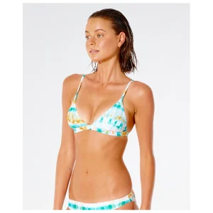 luxe soldes Rip Curl – Women’s Summer Palm Fixed Tri – Haut De Maillot 10