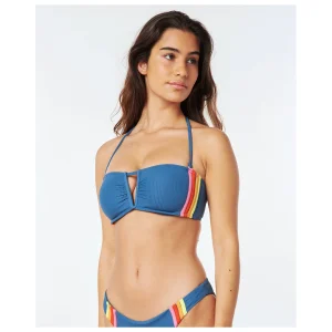 mode pas chere Rip Curl – Women’s Wave Shapers Stripe Bandeau – Haut De Maillot 10