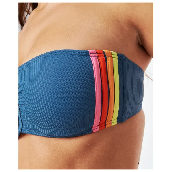 mode pas chere Rip Curl – Women’s Wave Shapers Stripe Bandeau – Haut De Maillot 6