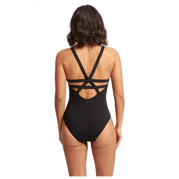 Seafolly – Women’s Collective Deep V One Piece – Maillot De Bain guranteed de qualité 4