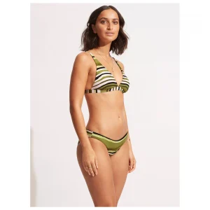 Seafolly – Women’s Sun Stripe Longline Tri – Haut De Maillot soldes en ligne 16