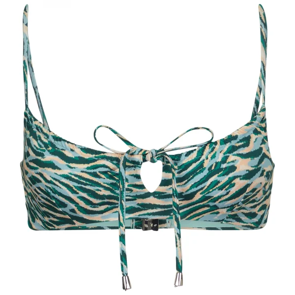 belle Seafolly – Women’s Wild At Heart Drawstring Neck Bralette – Haut De Maillot 4