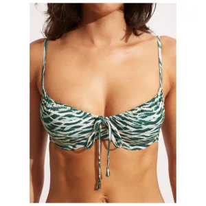 officiel Seafolly – Women’s Wild At Heart Underwire Bra – Haut De Maillot 18