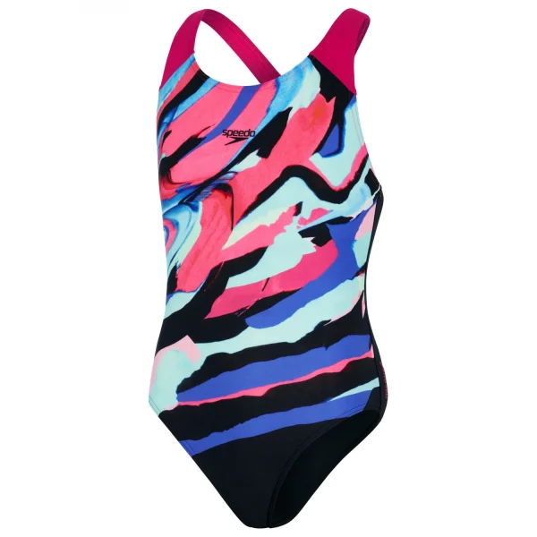 en solde Speedo – Kid’s Placement Digital Splashback – Maillot De Bain 5