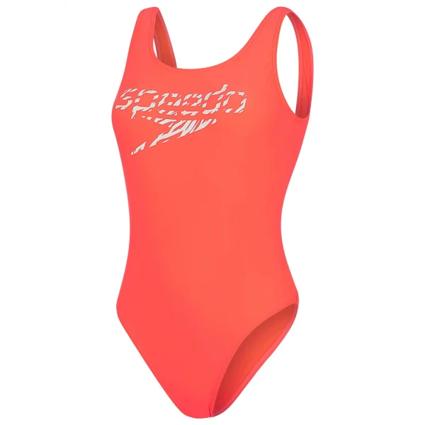 marque pas cher en ligne Speedo – Women’s Logo Deep U-Back Hi Leg – Maillot De Bain 6